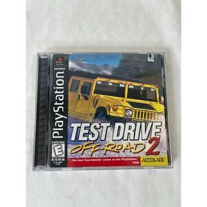 Test Drive Off-Road 2 (Sony PlayStation 1, 1998) Complete PS1 Black Label Tested